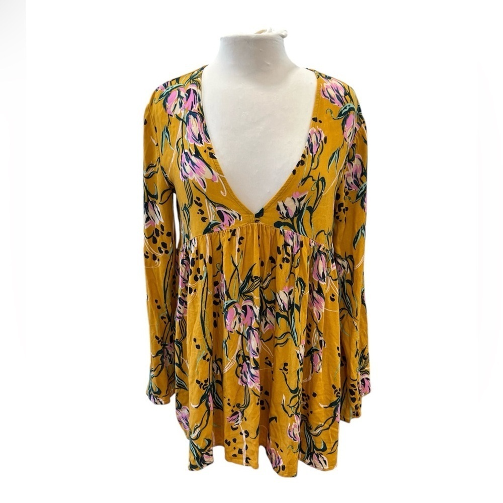 Free People Bella Printed Tunic - Medium